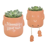 Sitting Plant Pot Pal - Blooming Great Mum