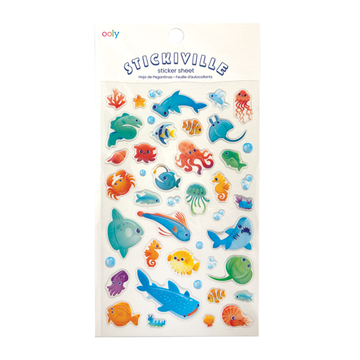 Stickiville Standard - Blue Ocean (Clear Epoxy)