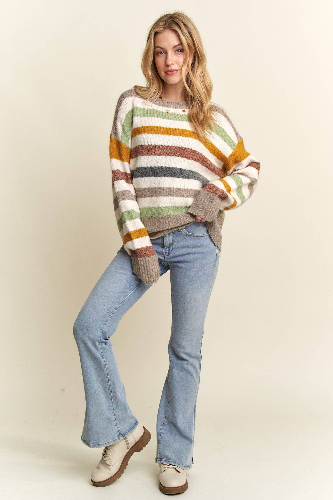 The Falling Into Autumn Sweater