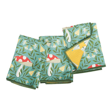 Mighty Mini Towel (Set of 3) - RJW Undergrowth: Herb