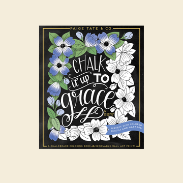 Chalk It Up To Grace Coloring Book
