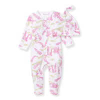Peaceful Garden Jumpsuit Set: Sweet Lavender