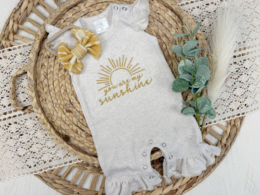 Flutter Romper | Sunshine