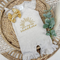 Flutter Romper | Sunshine