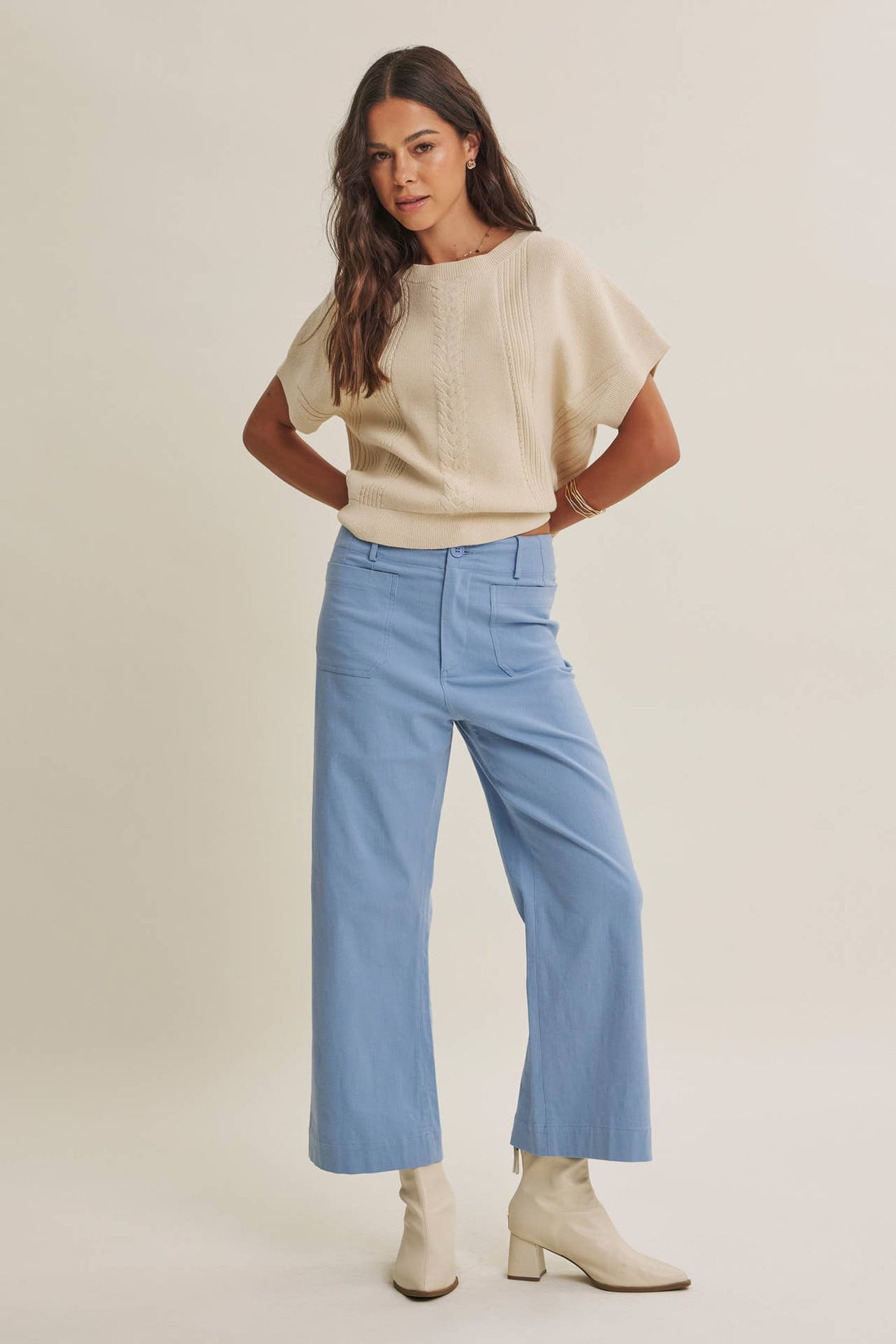 Skyline Wide-Leg Crops