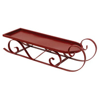 Red Metal Sled, Large