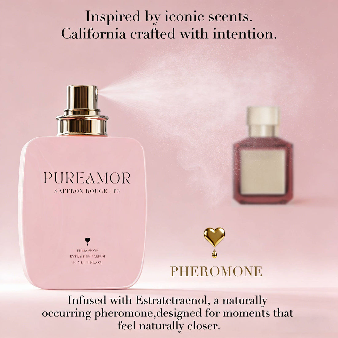 Saffron Rouge | Spray Pheromone  Perfume - 30ml