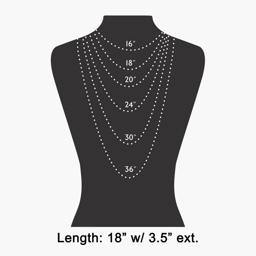 Pearl Pave Cross And Heart  Charms Chain Necklace