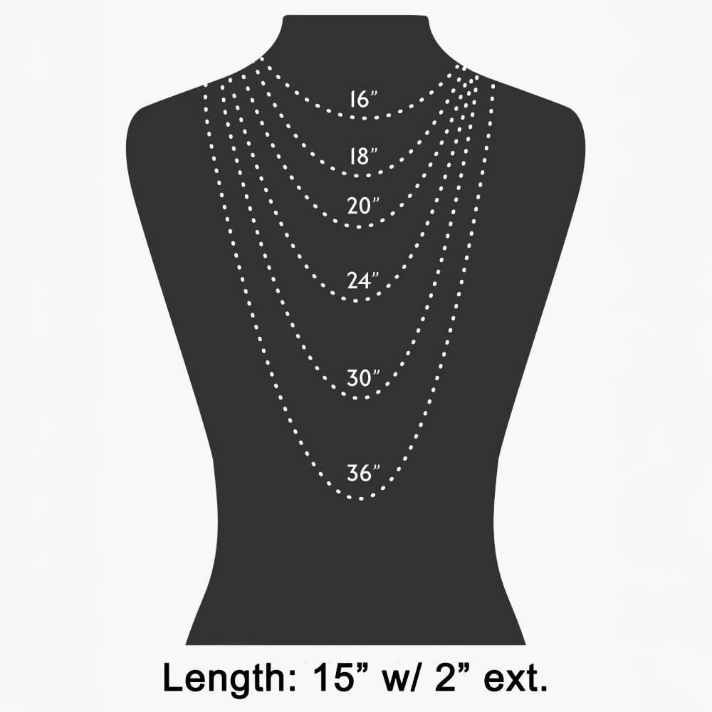 Triple Heart Charms Chain Necklace