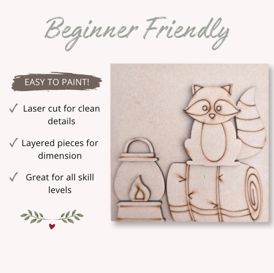 Raccoon Tile Kit - 4.25"