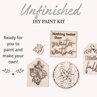 Fall Sweater Weather Sign Kit