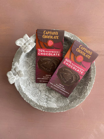 Captain's Chocolate - Raspberry Dark Chocolate