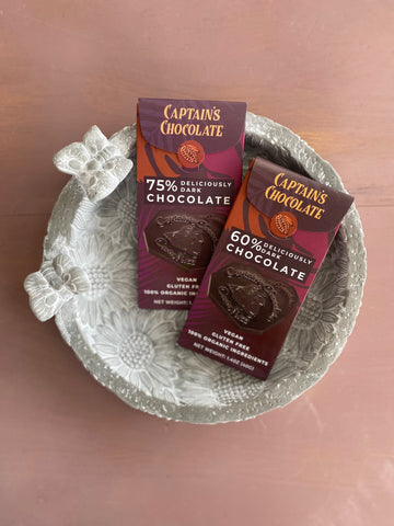 Captain's Chocolate - Deliciously Dark Chocolate