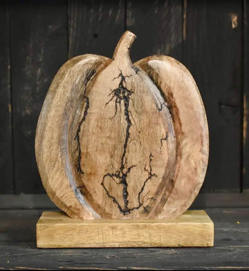 Wooden Pumpkin
