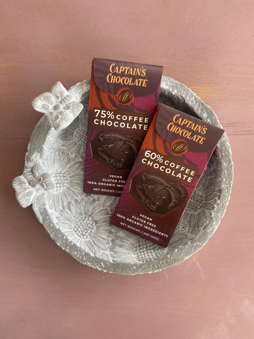 Captain's Chocolate - Coffee Dark Chocolate