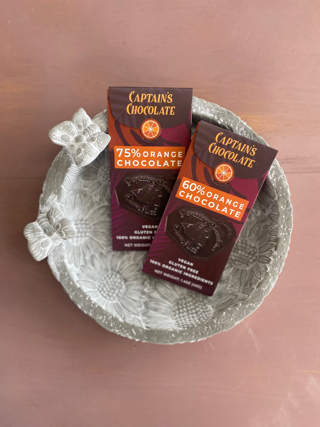 Captain's Chocolate - Orange Dark Chocolate