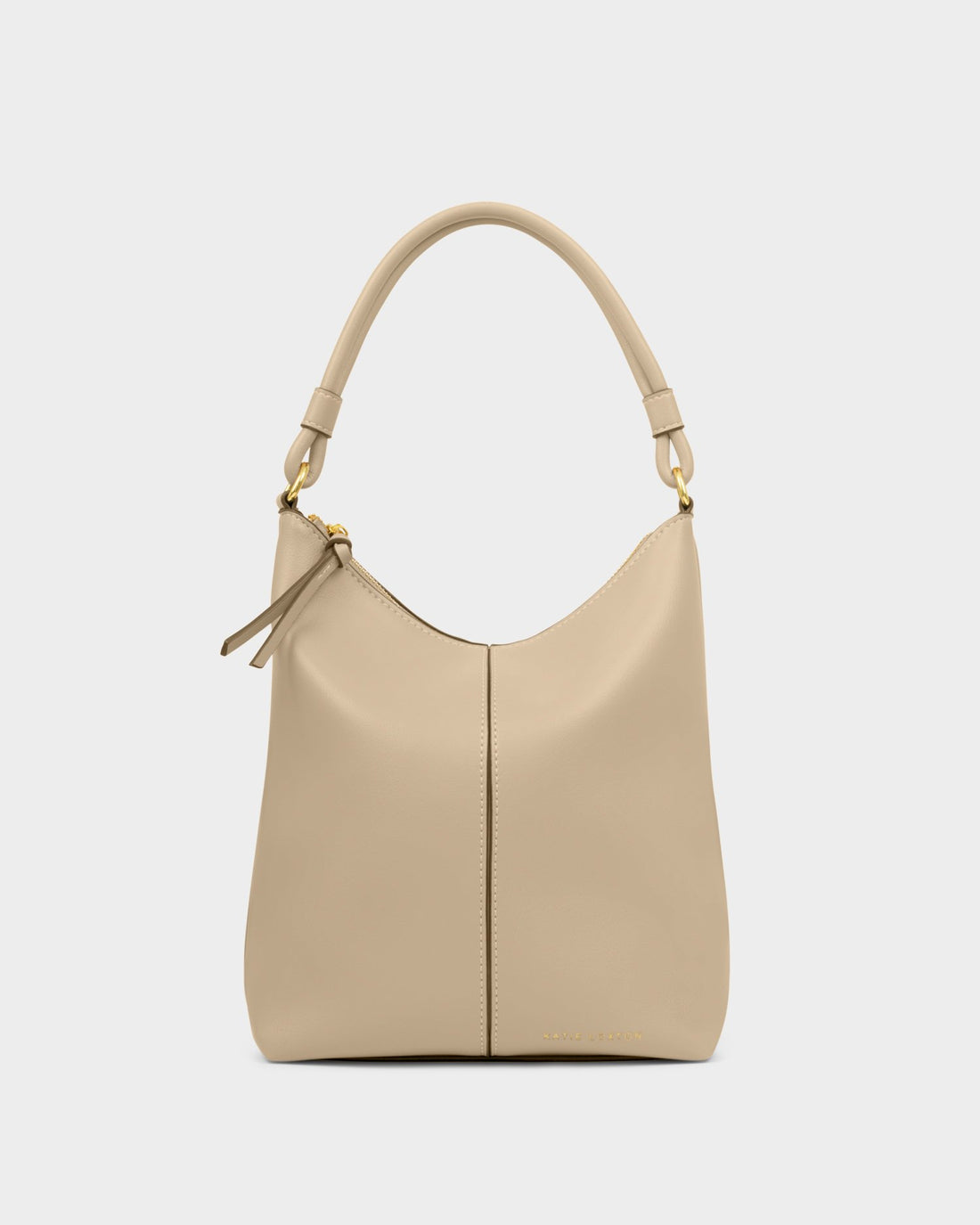 Hallie Satchel Bag - Light Taupe