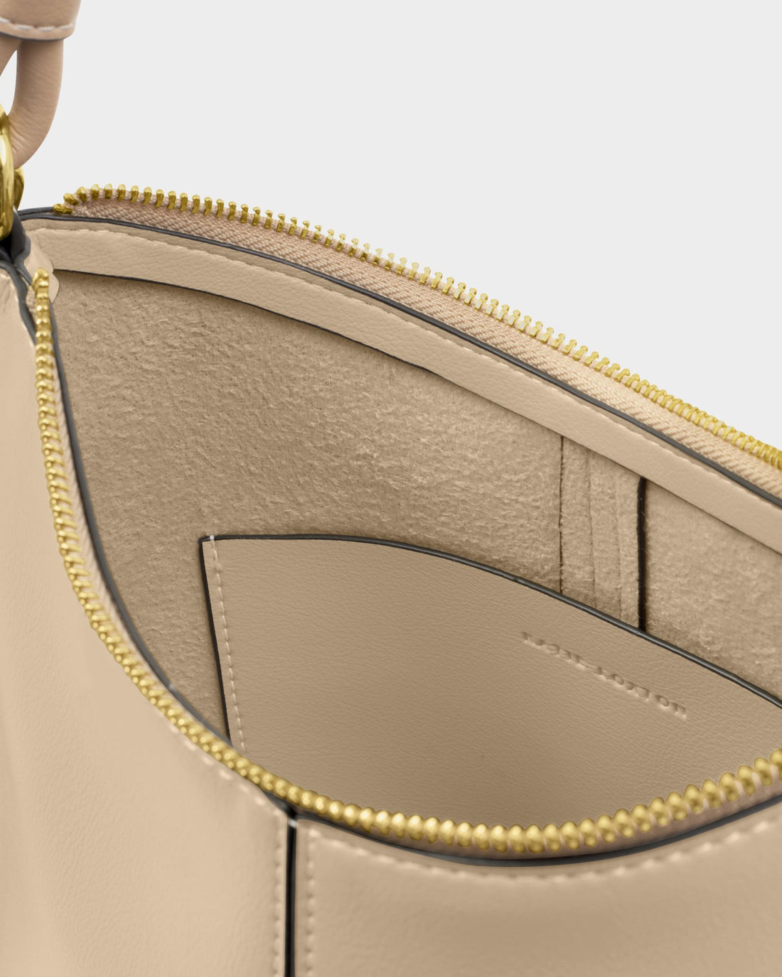 Hallie Satchel Bag - Light Taupe