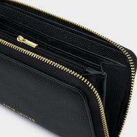 Lottie Large Wallet- Black