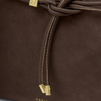 Lori Suedette Tote Bag - Bitter Chocolate