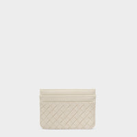 Nova Woven Texture Card Holder - Off White