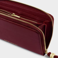 Large Wallet- Cherry