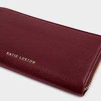 Large Wallet- Cherry