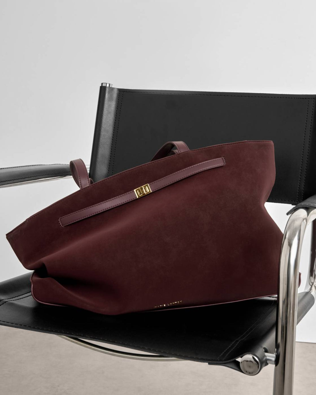 ORIN TOTE BAG | Cherry Suedette / Cherry