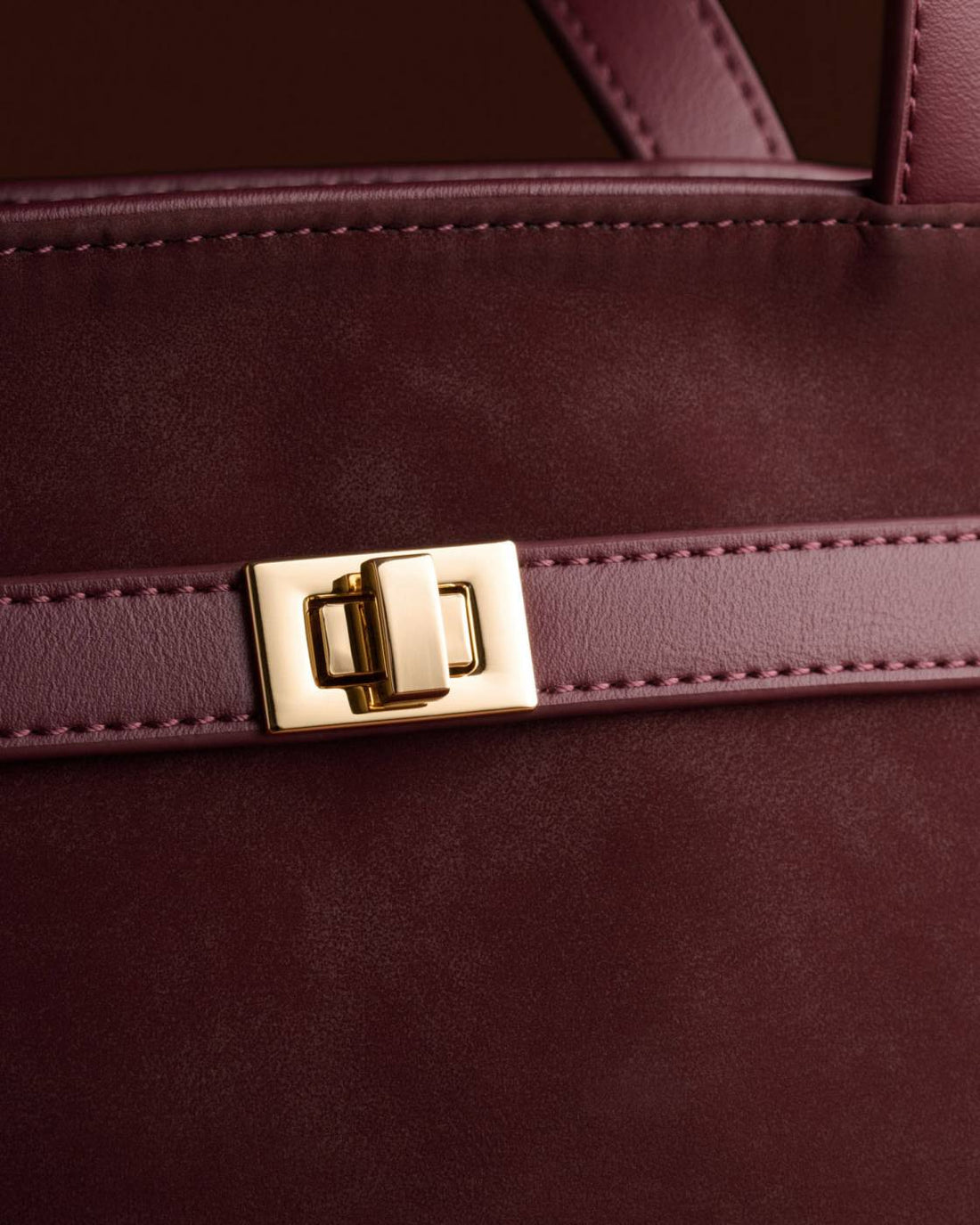 ORIN TOTE BAG | Cherry Suedette / Cherry