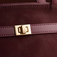 ORIN TOTE BAG | Cherry Suedette / Cherry