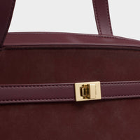 ORIN TOTE BAG | Cherry Suedette / Cherry