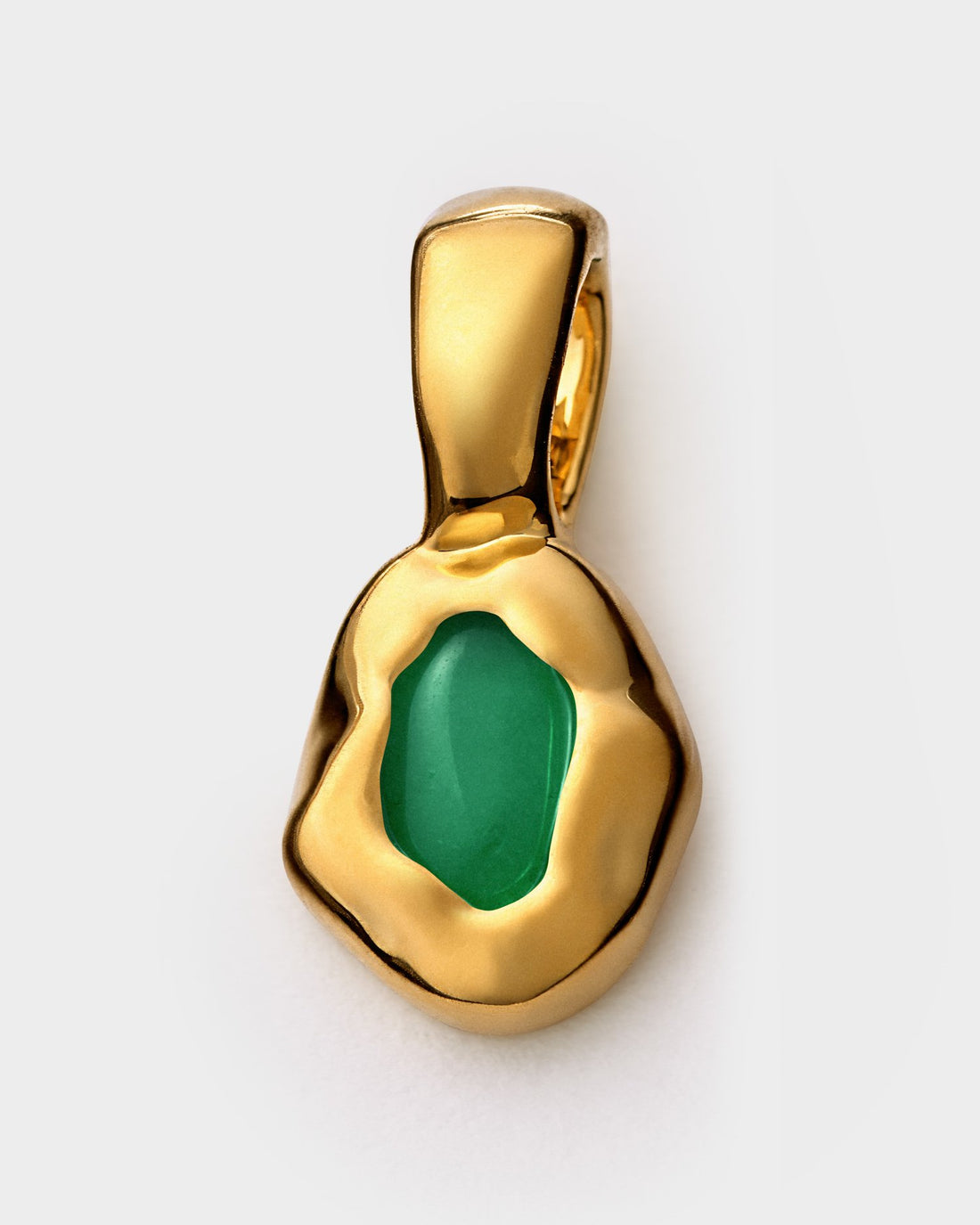 BIRTHSTONE NECKLACE | MAY | Green Agate |