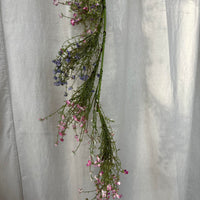 Pink + Lavender Tiny Flowers Garland