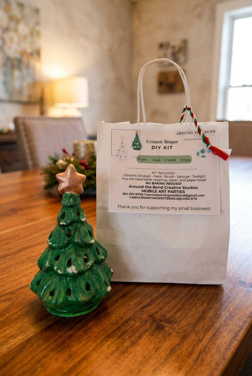 Christmas Tree Ceramic DIY Kit