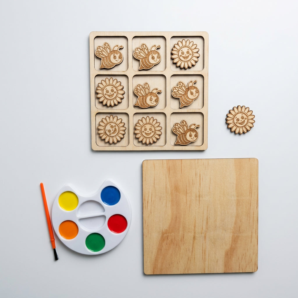DIY Tic-Tac-Toe Kit