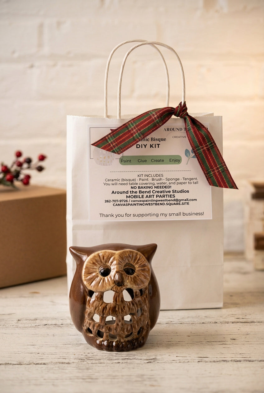 Owl Ceramic DIY Kit
