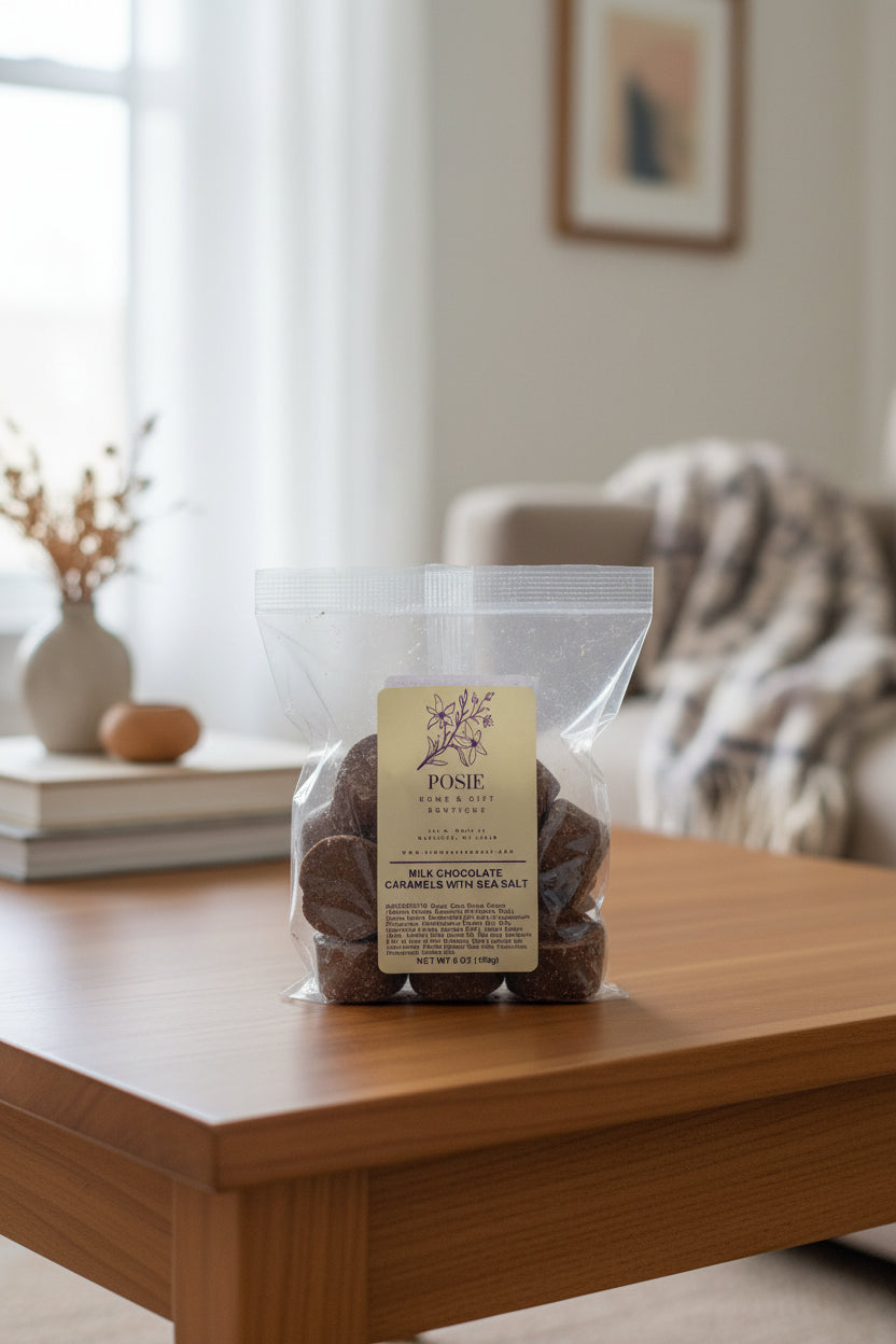 Milk Chocolate Caramels With Sea Salt