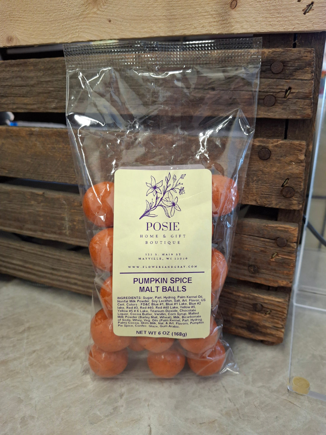 Pumpkin Spice Malt Balls