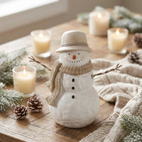Snowfall Snowman