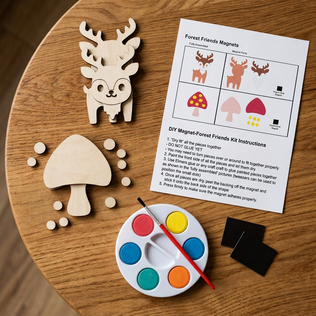 DIY Deer Magnets