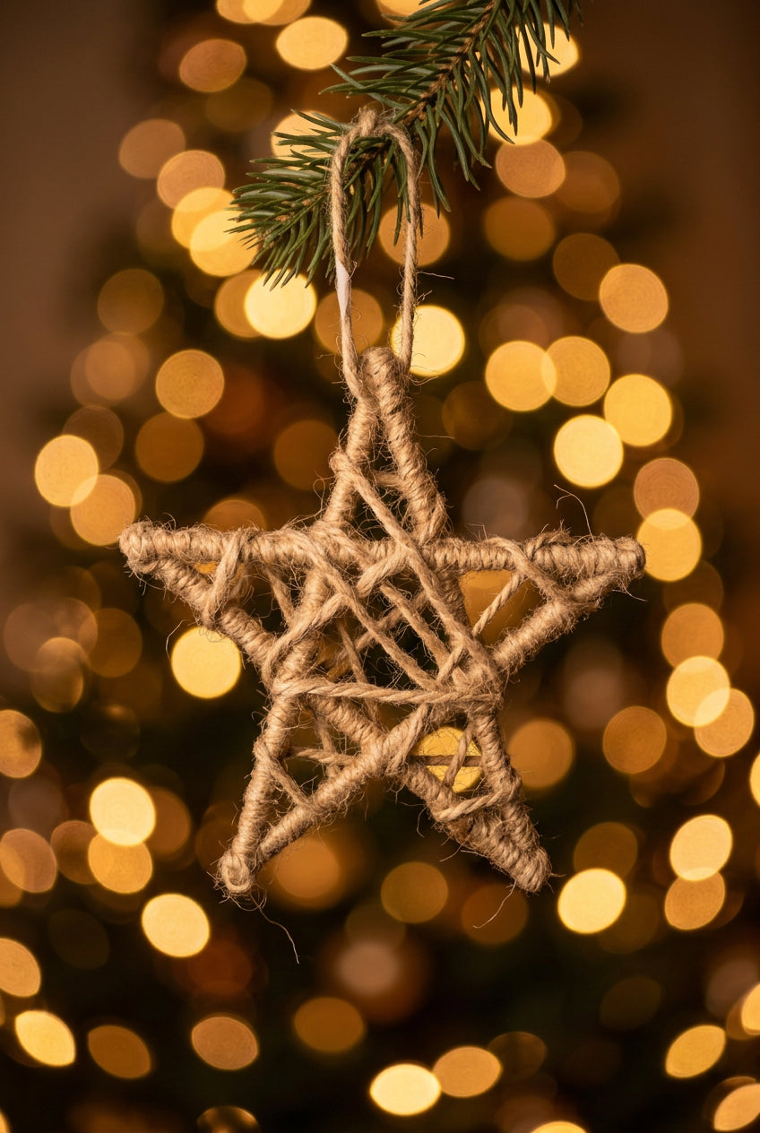 Rope Star Ornament