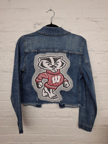 Repurposed Jacket with Bucky Patch