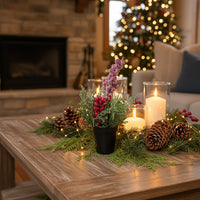 Mini Artificial Winter Plants