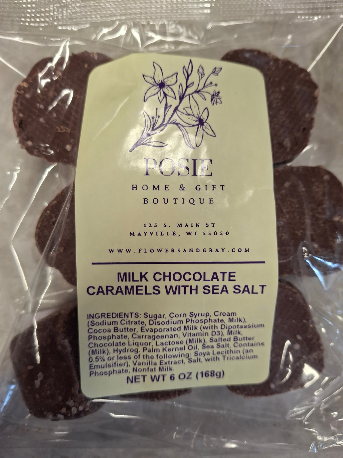 Milk Chocolate Caramels With Sea Salt