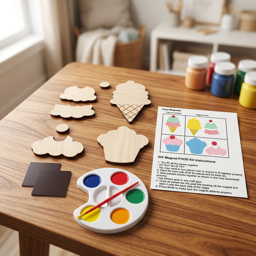 DIY Desserts Magnets