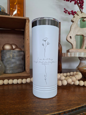Philippians Slim Tumbler