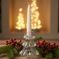 Glass Tree Taper Holder