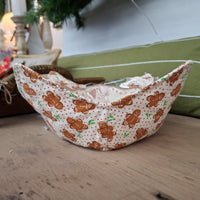 Gingerbread Men Bowl Cozy