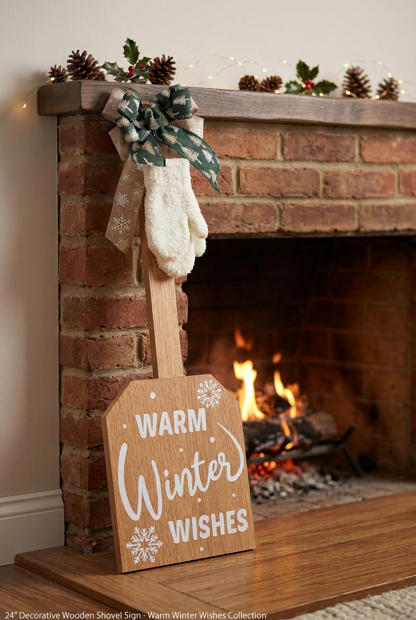Warm Winter Wishes Shovel