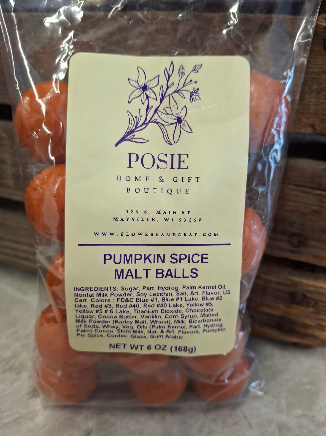 Pumpkin Spice Malt Balls
